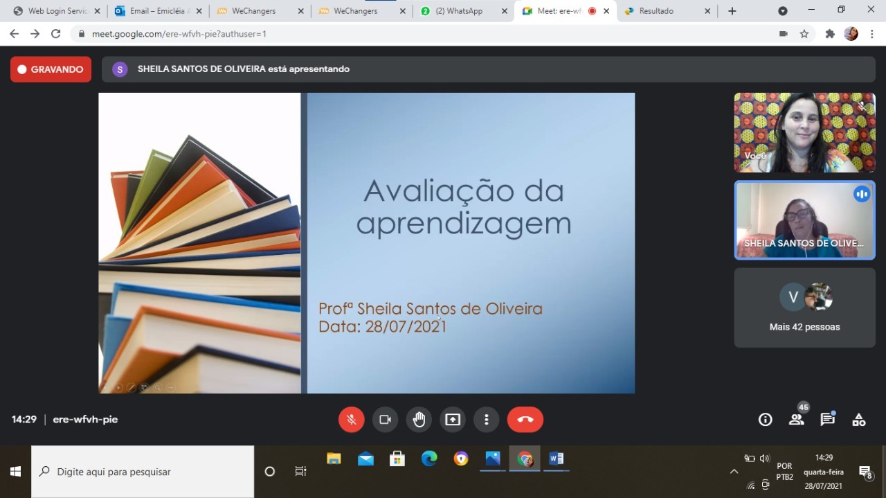 O evento foi realizado de maneira remota O evento foi realizado de maneira remota